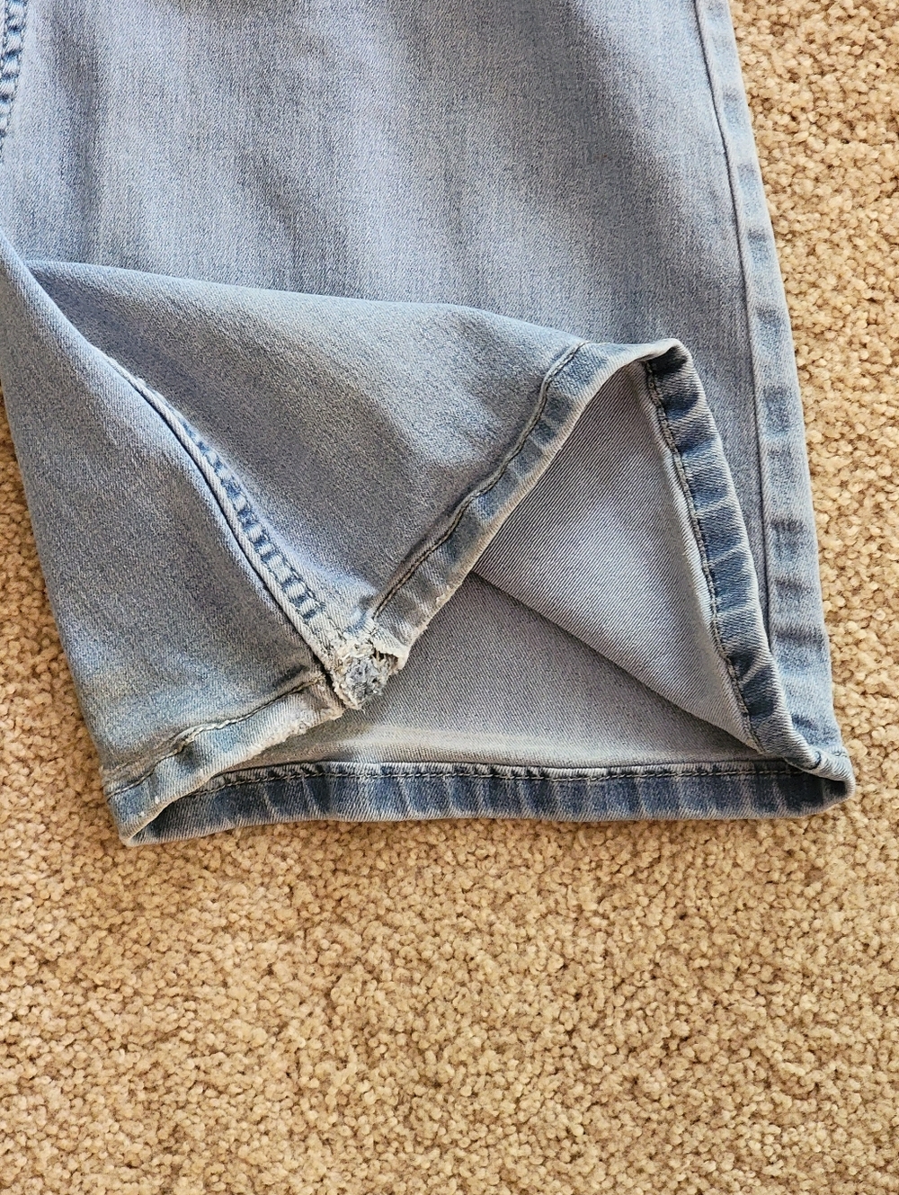 Free People Penny Pull On Flare Jeans, Size W28 Short, Light Wash, Retro Boho - Picture 10 of 10